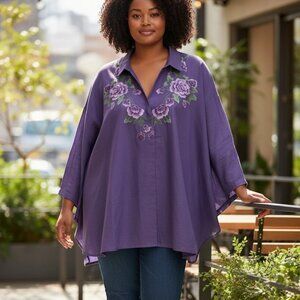 New Purple 2X Tunic